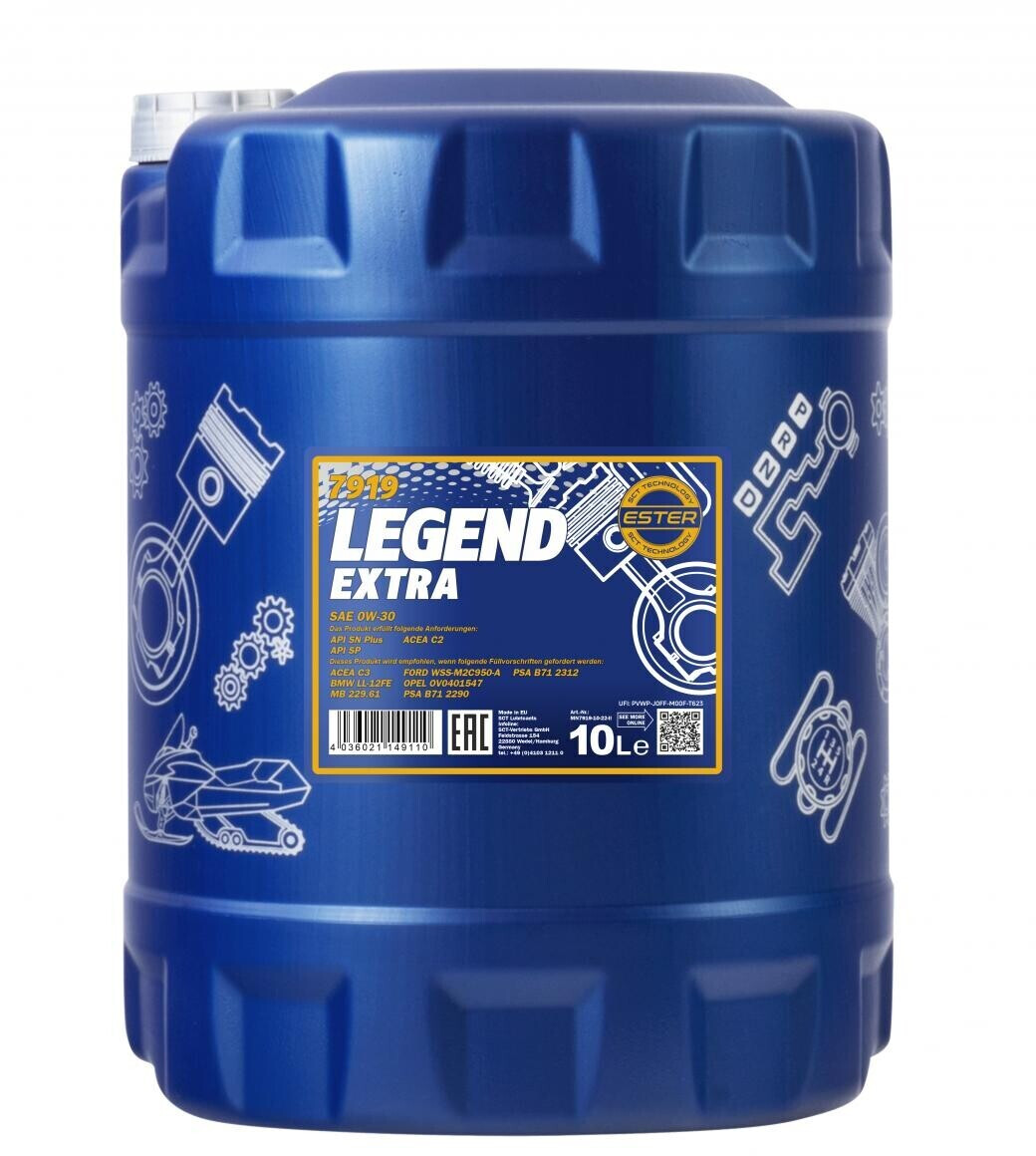 Mannol Legend Extra 7919 SAE 0W-30 10l