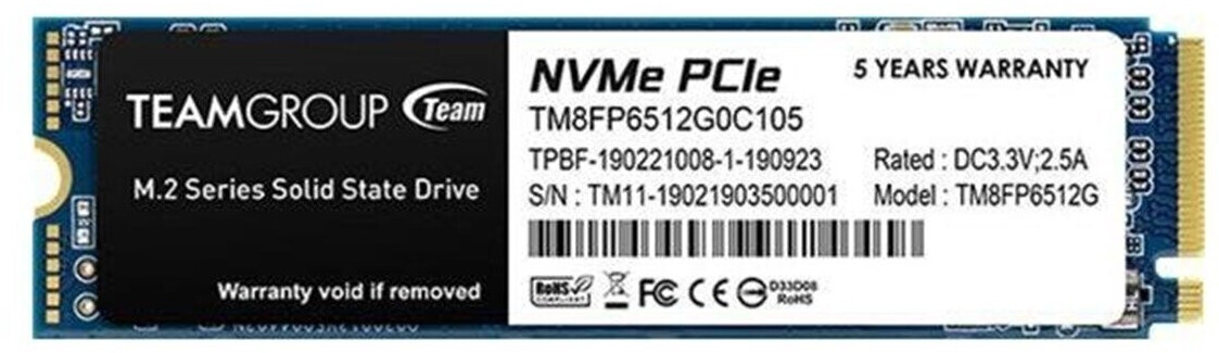 Team MP33 512GB M.2