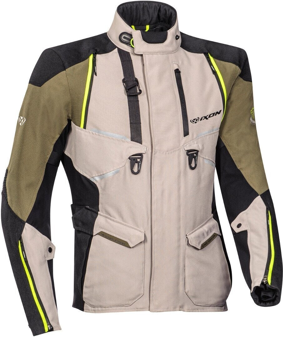 IXON Blouson Eddas beige/noir/marron