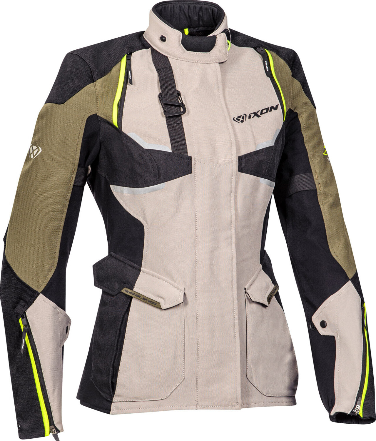 IXON Blouson Eddas Lady beige/noir/marron