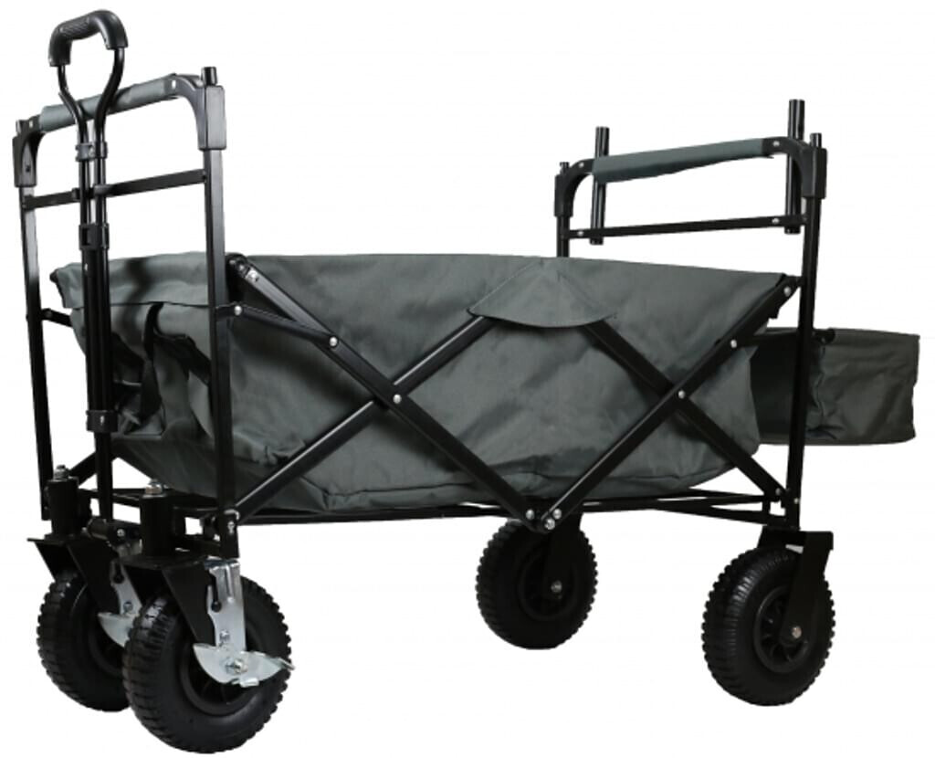  Elternstolz Bollerwagen faltbar mit Luftreifen, Schiebestange und Motiv 