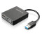 Lenovo USB 3.0 HDMI/VGA Adapter (4X90H20061)