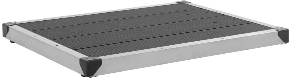 vidaXL Floor Element for Showers (80 x 62 x 5 cm) Grey