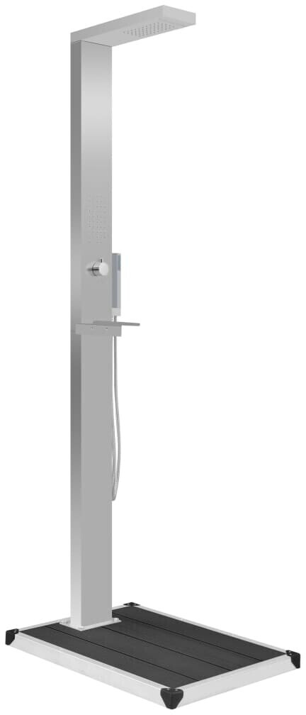 vidaXL Garden Shower (3051290) Grey/Silver