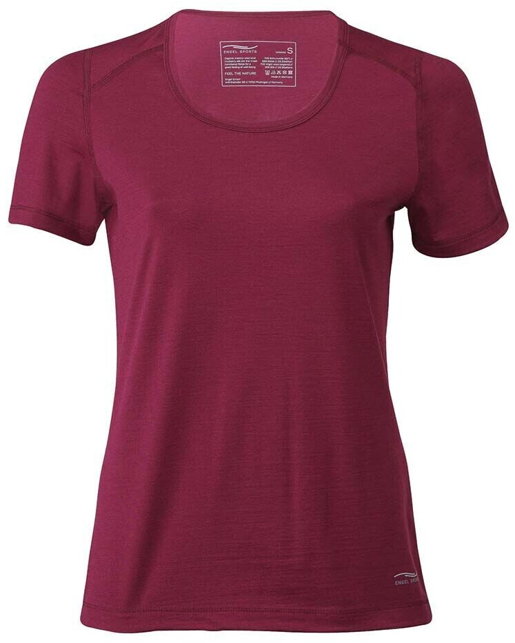 Engel Sports Women 150 Shirt Short Sleeve tango red