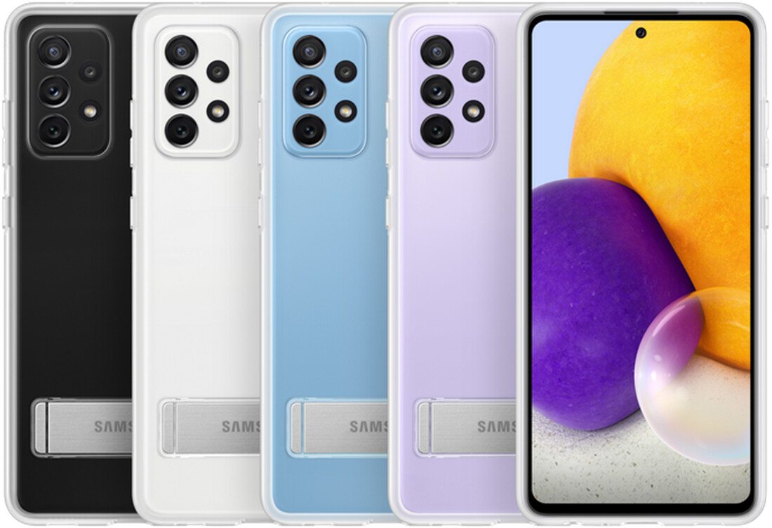 Samsung Clear Standing Cover (Galaxy A72)