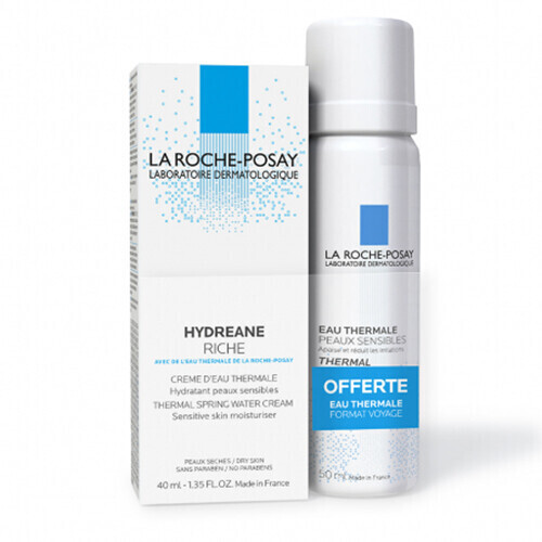La Roche Posay Hydreane riche + spray thermale (40 ml + 50 ml)
