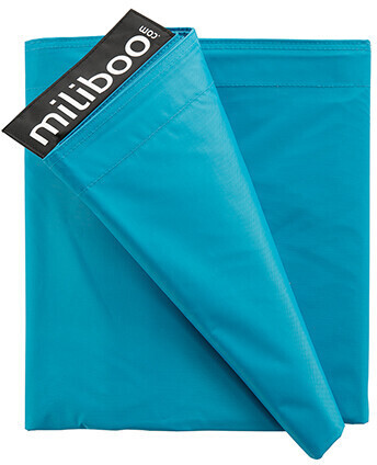 Miliboo Housse de pouf big milibag turquoise