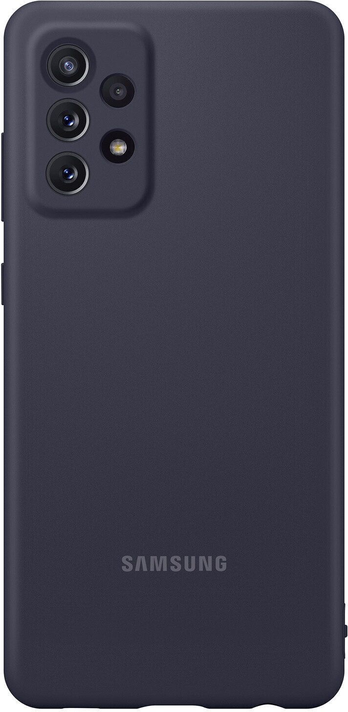 Samsung Silicone Cover (Galaxy A72) Black