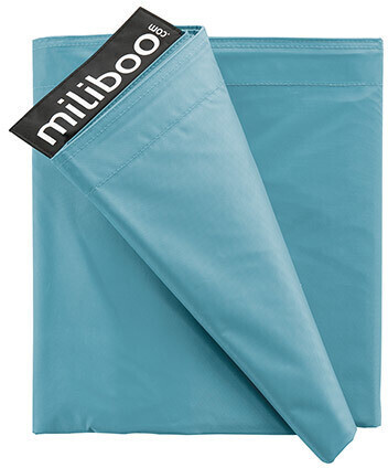 Miliboo Housse de pouf big milibag bleu