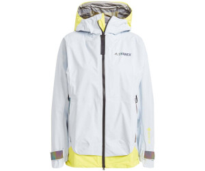 blue adidas rain jacket