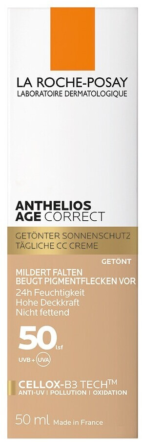 La Roche Posay Age Correct CC Cream SPF50 (50 ml) a â¬ 19,12 (oggi 