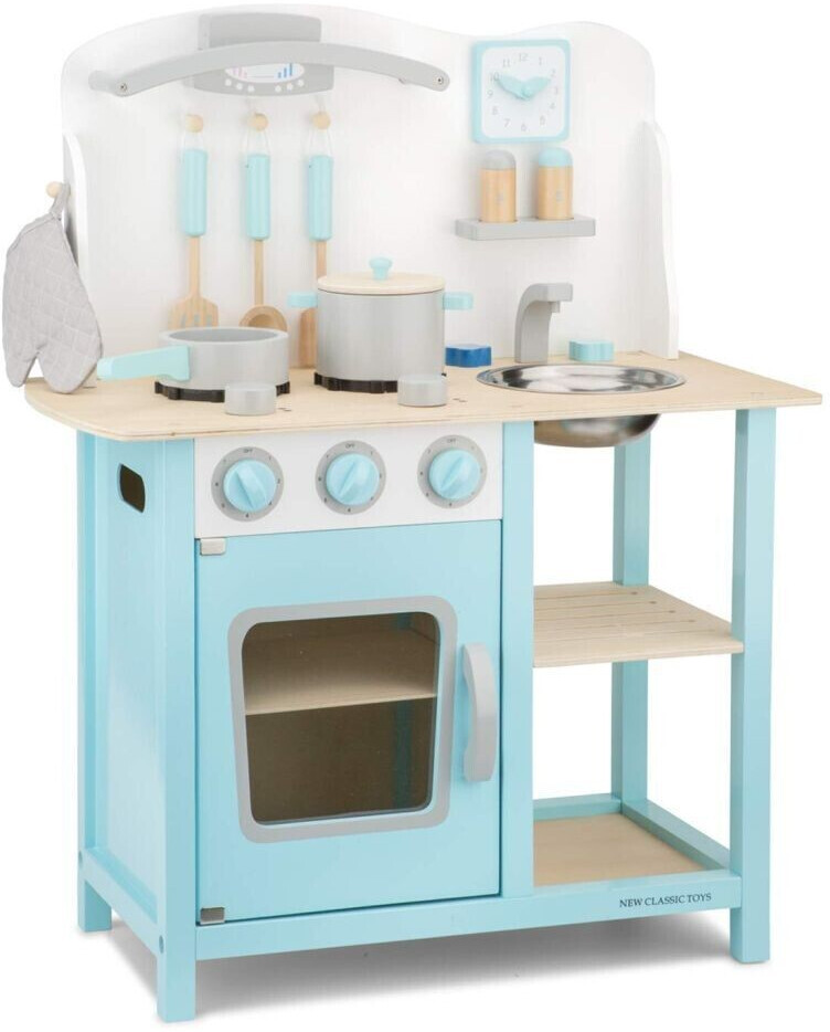 New Classic Toys Kitchenette Bon Appetit blue