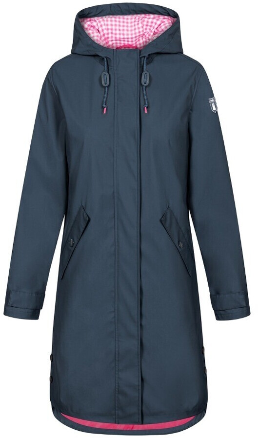 Derbe Friese Navy Vichy Friesennerz dark blue (8W-01-JPU-3200-010-0605)