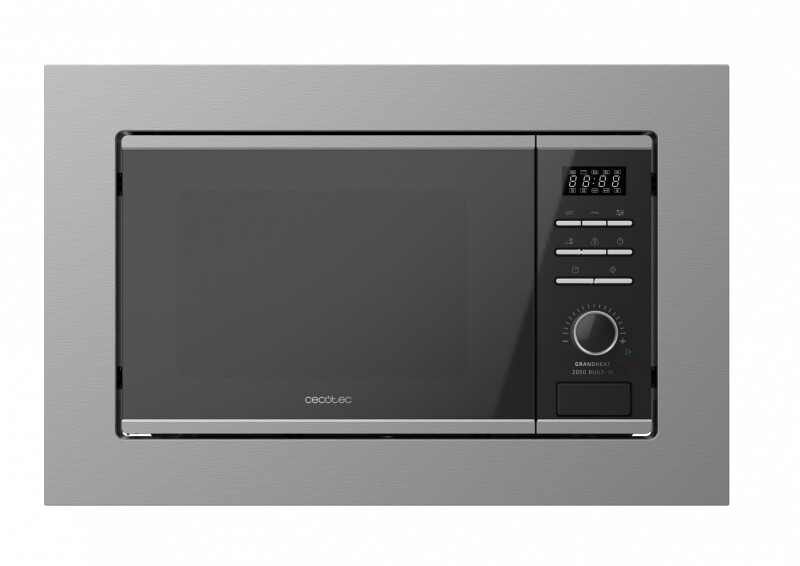 Cecotec Microondas GrandHeat 2050 Builtin Steelblack