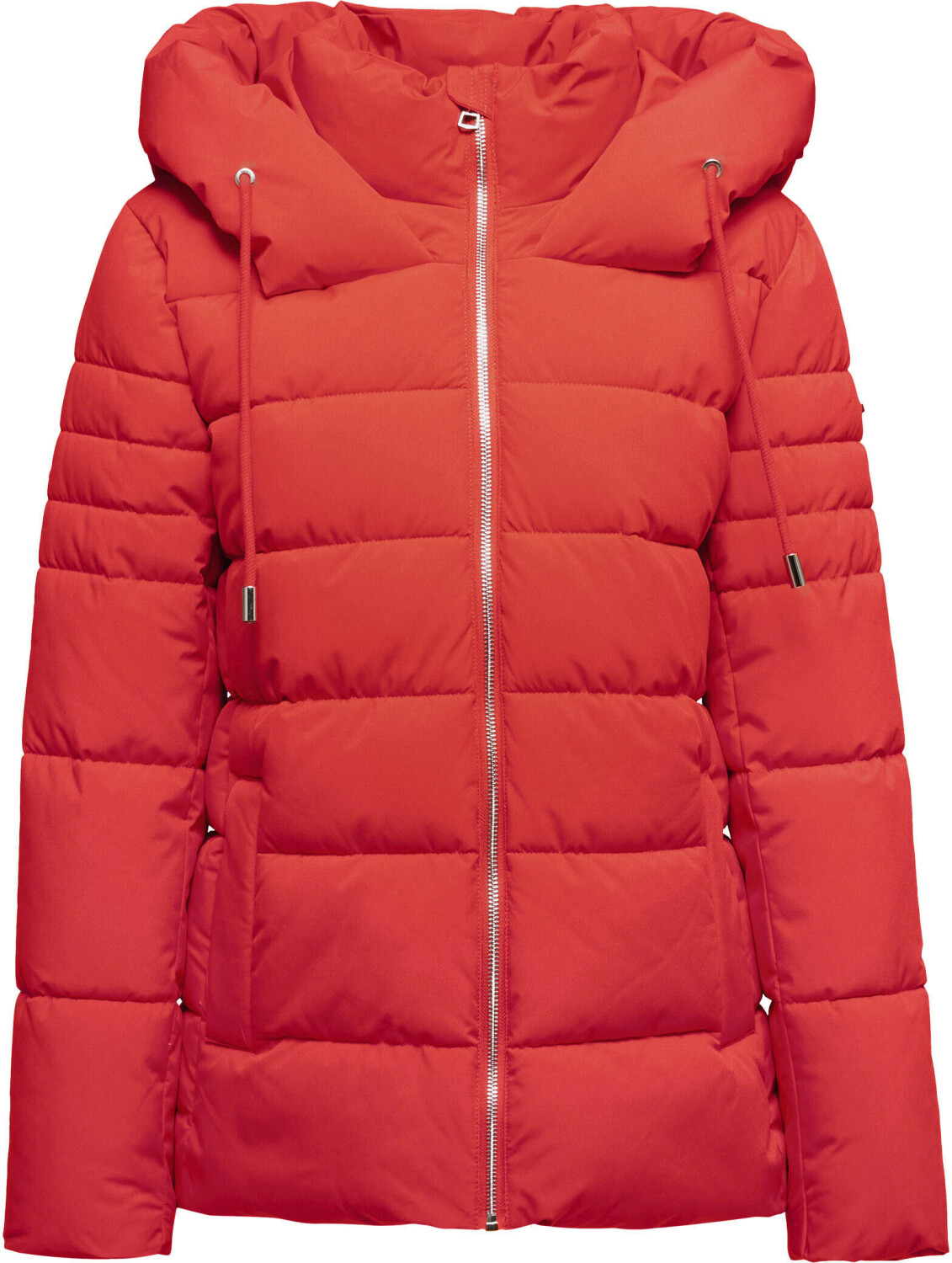 Buy Esprit Recycelt Quilted Jacket Hooded red from £51.59 (Today