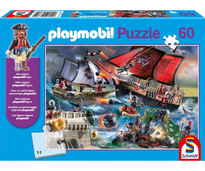 Terugbetaling ruilen Gemengd Schmidt-Spiele Playmobil - Piraten, 60 Teile, mit Add-on, Original Figur  (56382) ab 6,45 € | Preisvergleich bei idealo.de