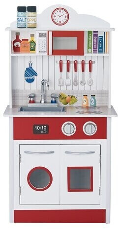 Teamson Kids Kitchen Little Chef Madrid white/red
