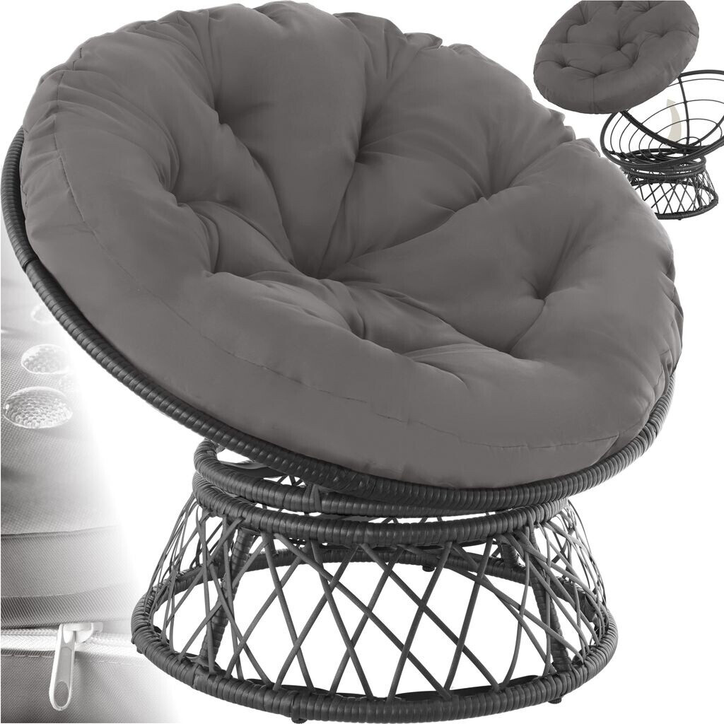 TecTake Gargano Black Gray