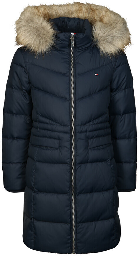 Tommy Hilfiger Down-Filled Long Hooded Coat (KG0KG05397)