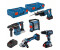 Bosch Set (GSB, GWS, GBH, GSA, GLI, 2xAkku 8Ah, 1xAkku 4Ah und Schnellladegerät in 2xL-Boxx)
