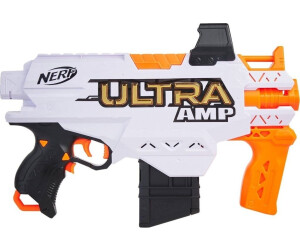 Pistolet motorisé NERF Mega Motostrayke avec 10 fléchettes NERF Mega et  chargeur à 10 fléchettes, 8 ans et plus