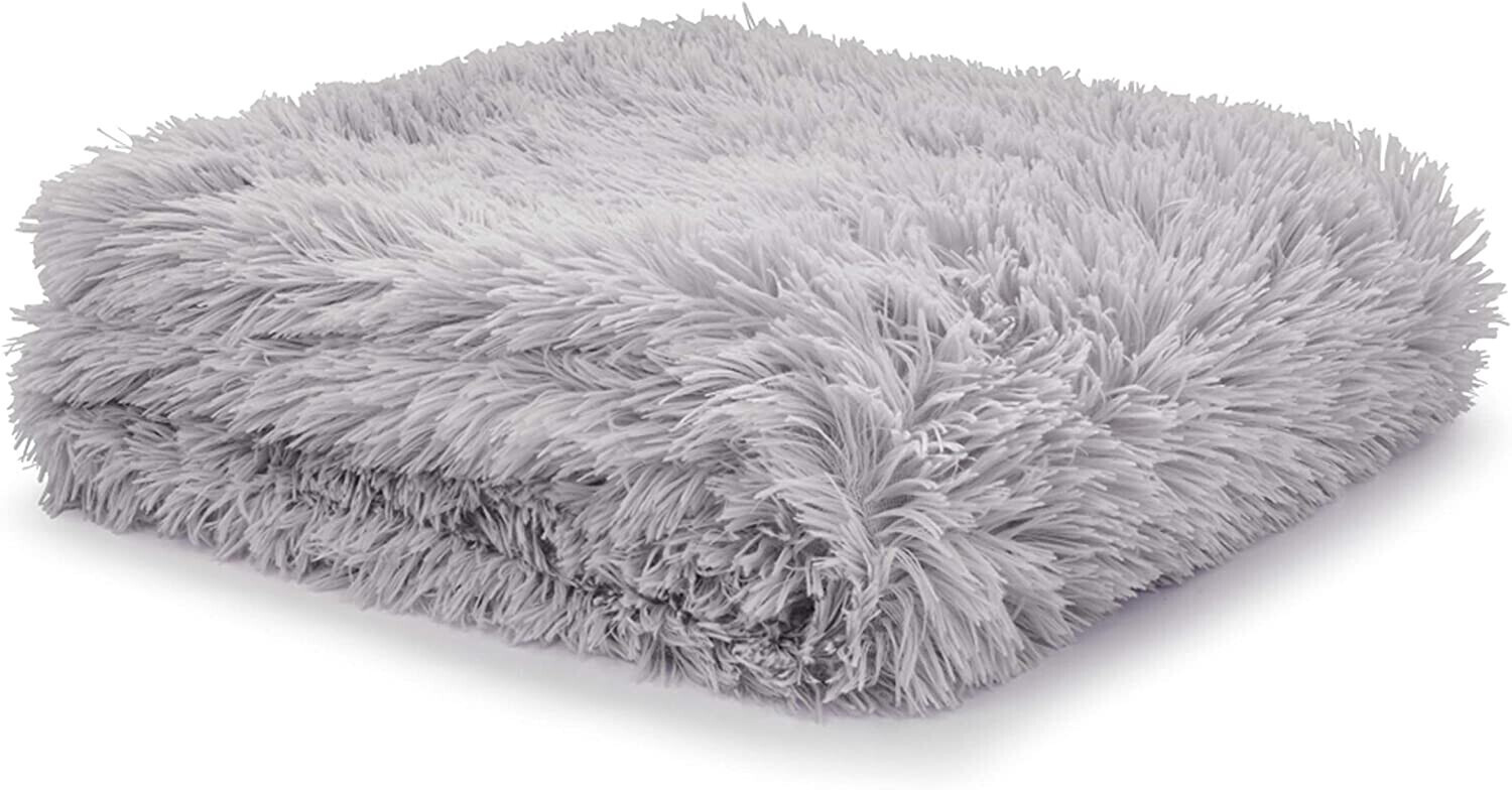 Catherine Lansfield Cuddly Throw (150 x 200cm) - Silver Grey
