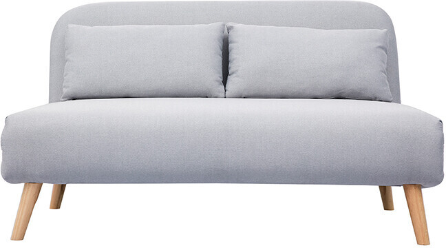 Miliboo Canapé Amiko gris clair