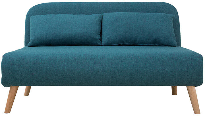 Miliboo Canapé Amiko bleu canard