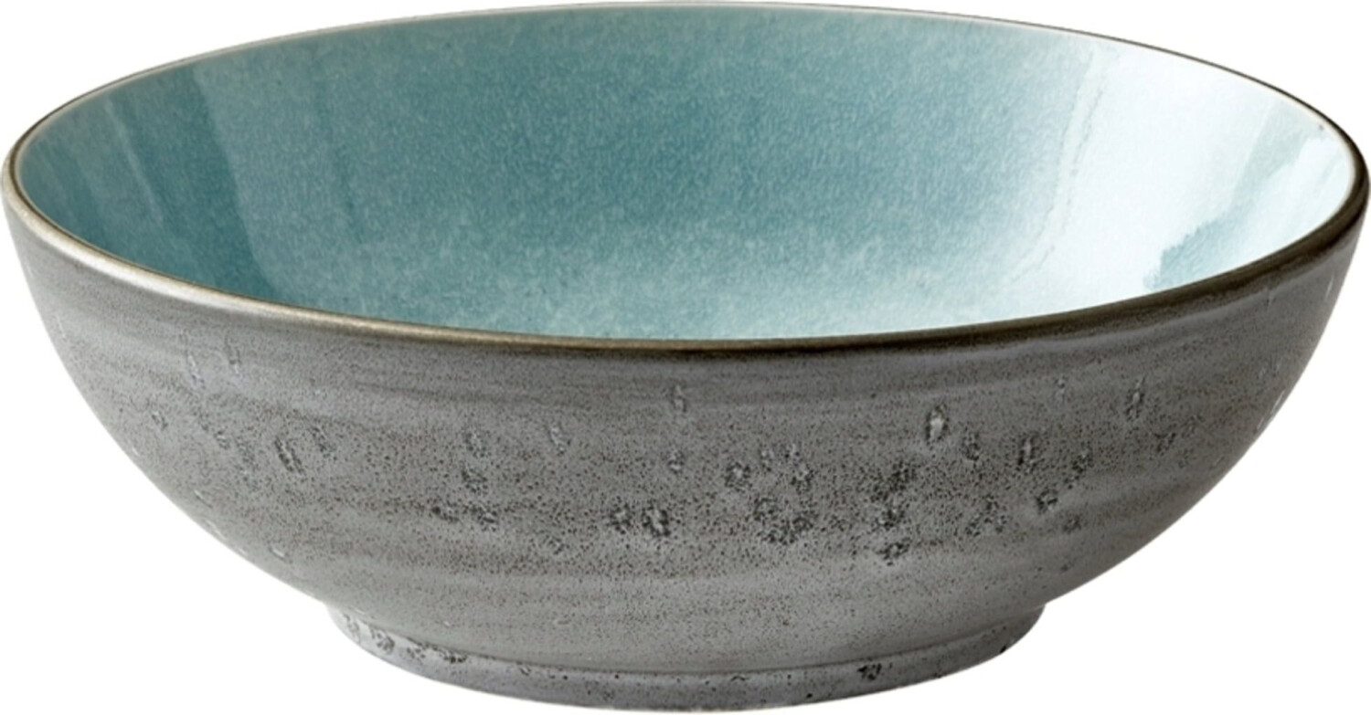 Bitz Salad bowl Ø24cm grey/lightblue