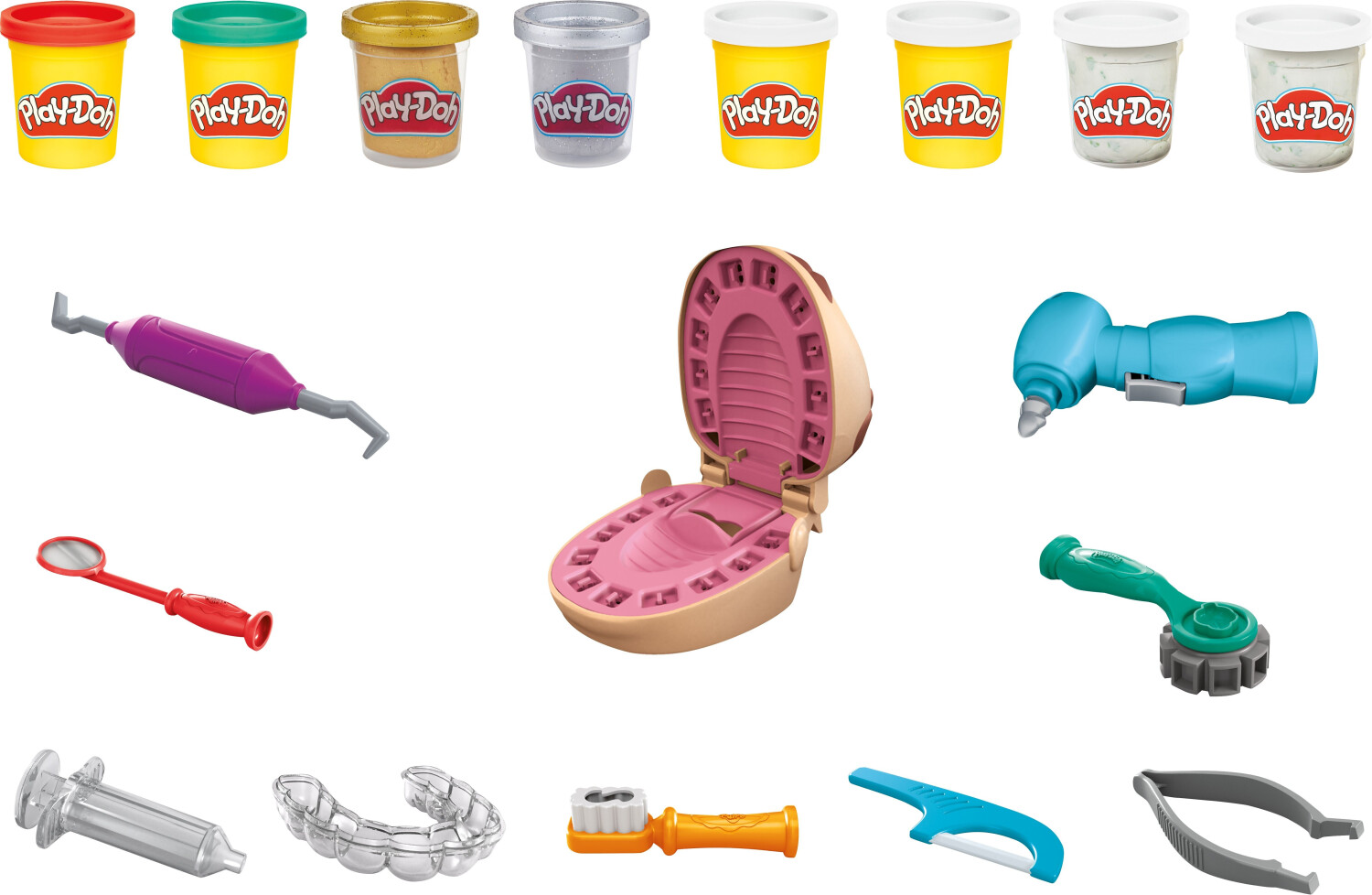 Coffret playdoh Mini dentiste - Play-Doh