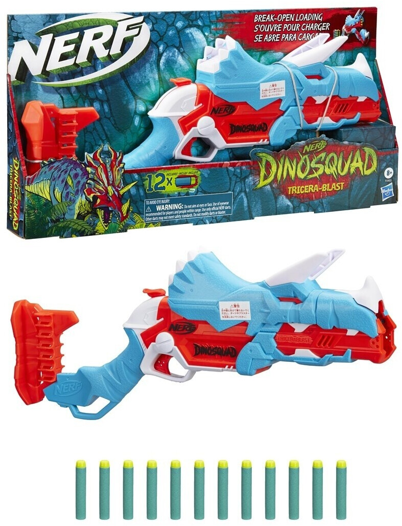 Nerf DinoSquad Tricera-Blast (F0803EU4) au meilleur prix sur idealo.fr