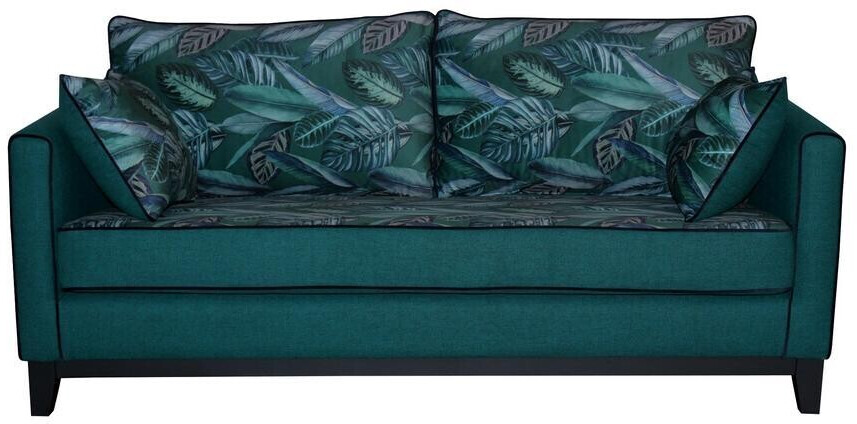 Miliboo Canapé Harrison bleu paon
