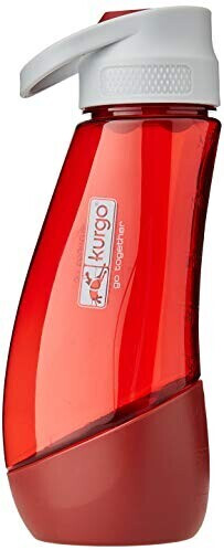 Kurgo Gourd Water Bottle 710ml Red