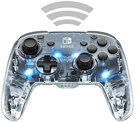 PDP Nintendo Switch FaceOff Manette Deluxe Sans Fil (Afterglow)