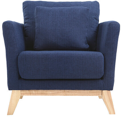 Miliboo Fauteuil Oslo bleu