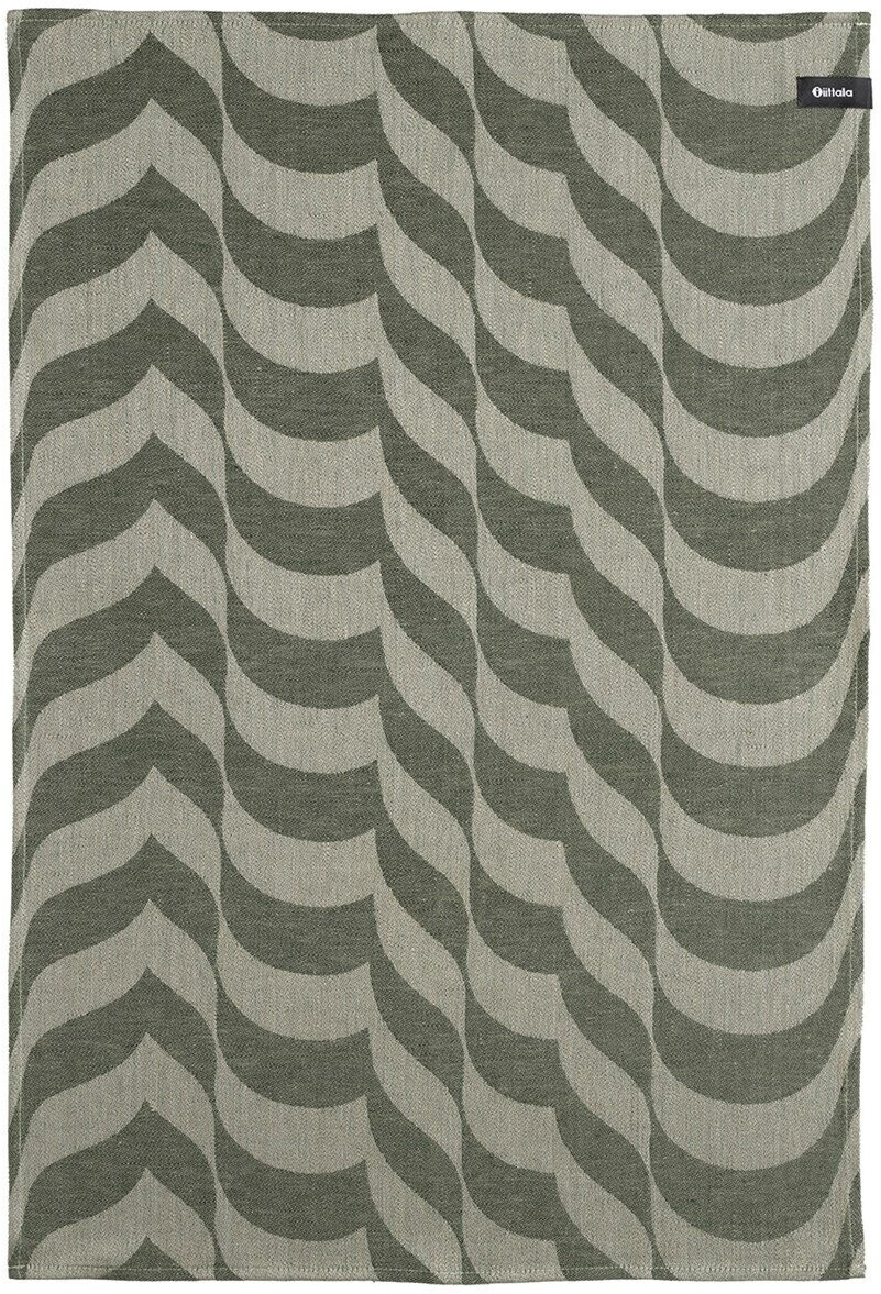 iittala Aalto tea towel, 47 x 70 cm, moss green