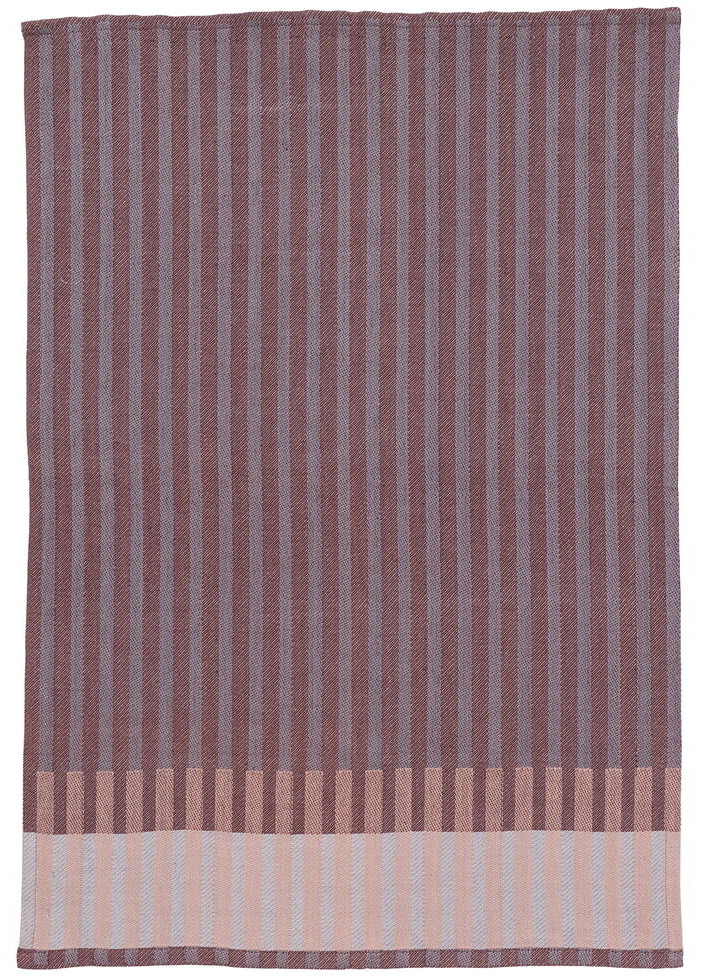 Ferm Living ferm LIVING - Grain Jacquard Tea Towel, burgundy