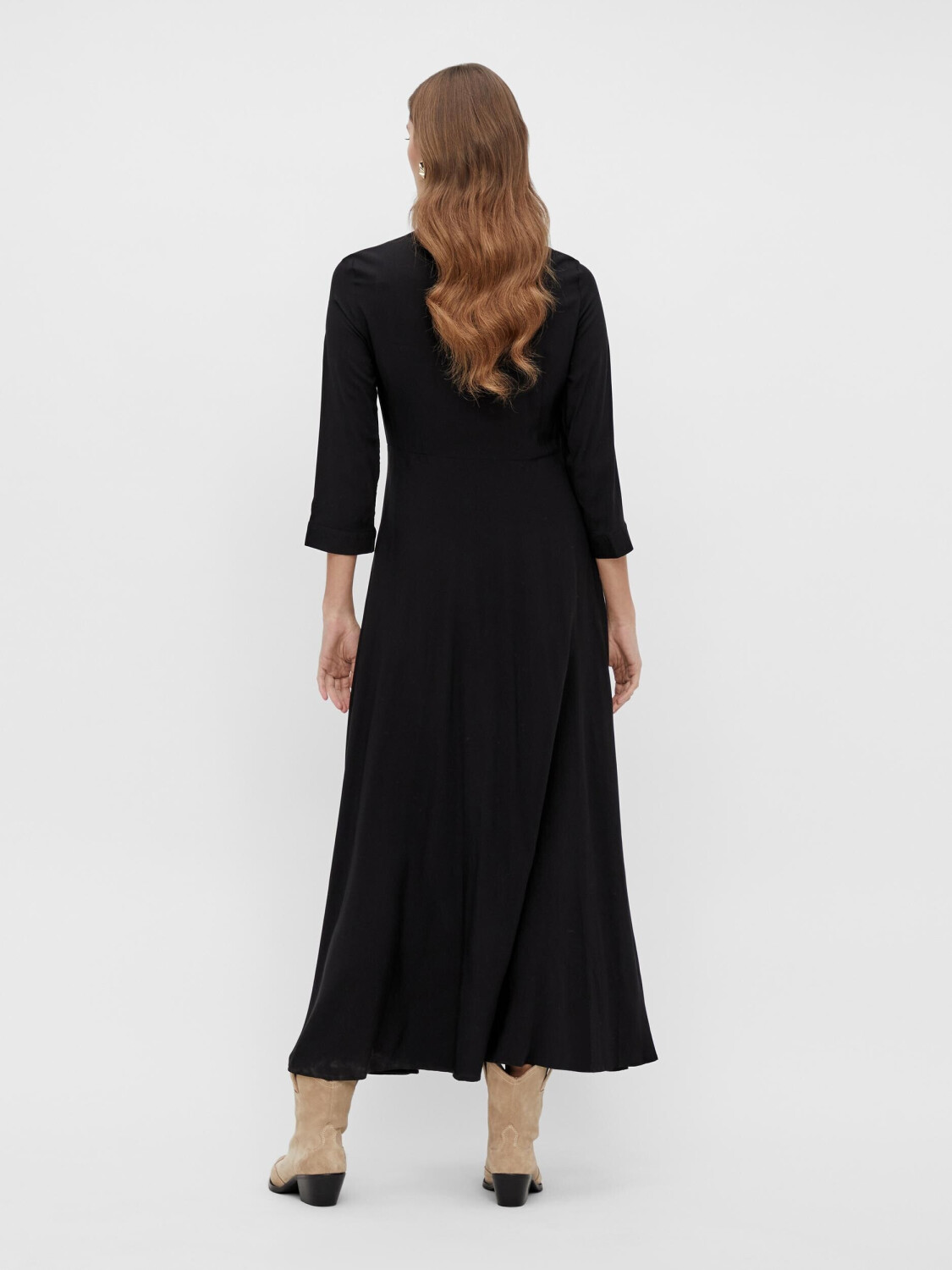 Y.A.S Yassavanna Long Shirt Dress - Noos S. (26022663) black ab 40,99 € |  Preisvergleich bei | Stoffhosen