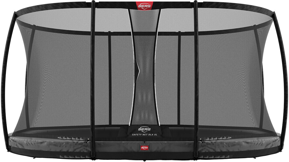 Berg Grand Champion InGround 520 grey + Safety Net DLX XL