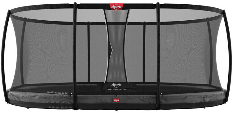Berg Grand Champion InGround 350 grey + Safety Net Deluxe