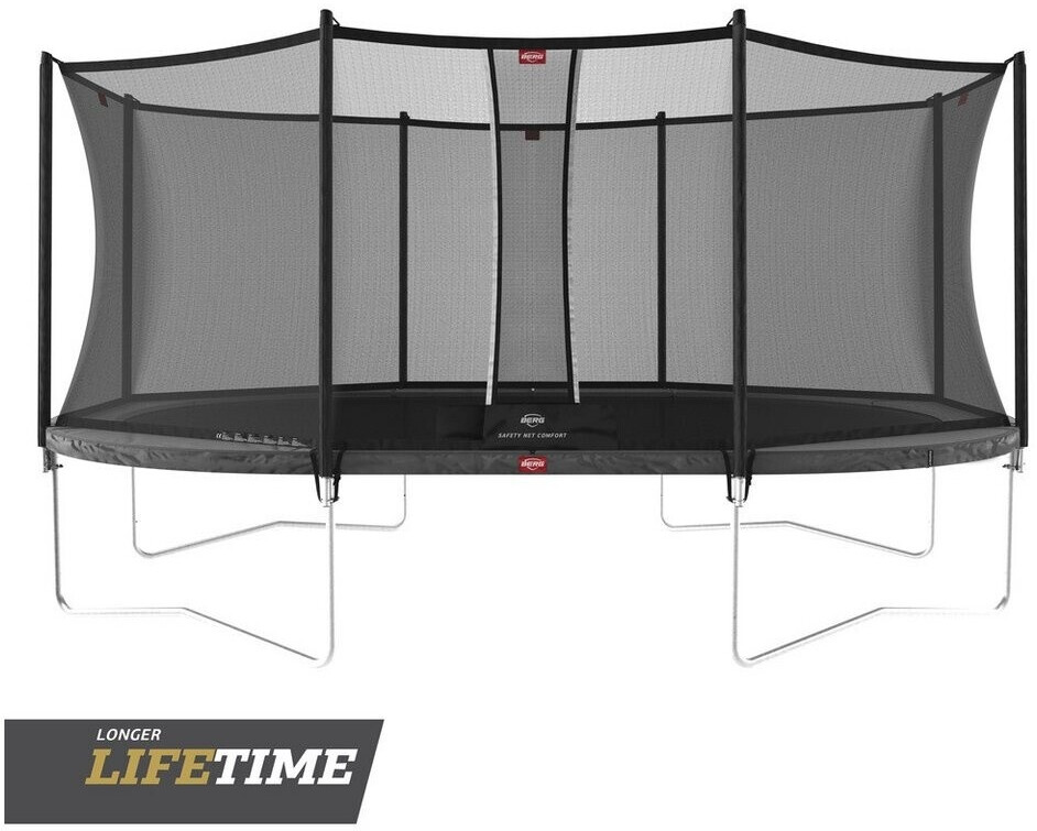 Berg Grand Favorit Regular 520 grey + Safety Net Comfort (30.25.65.31)