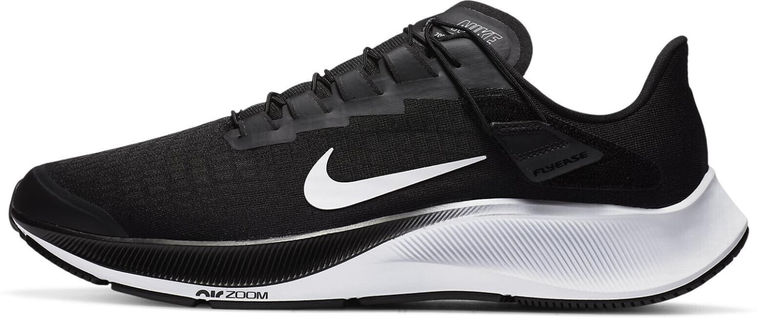 Buy Nike Air Zoom Pegasus 37 FlyEase Black/Smoke Grey/White from Â£56.90 (Today) â Best Deals on 