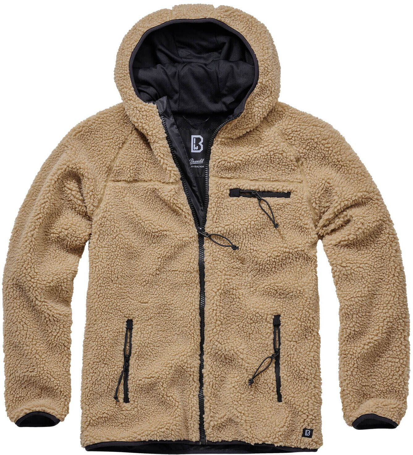Brandit Teddyfleece Worker Jacket camel (5024-70)
