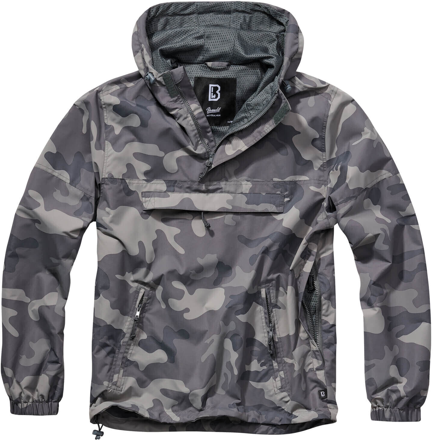 Brandit Summer Windbreaker (3162) grey camo