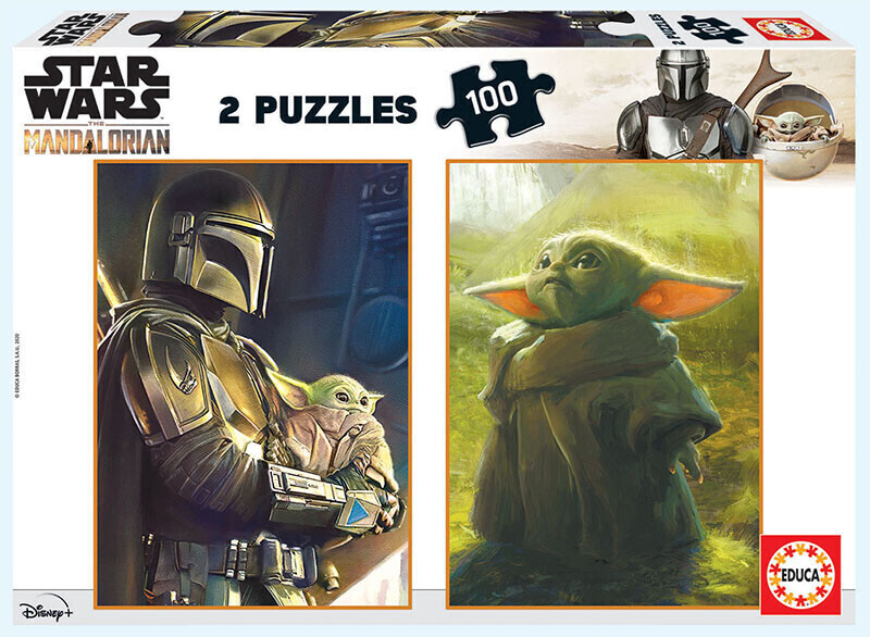 Educa Borrás The Mandalorian 2 x 100 pcs. (18872)