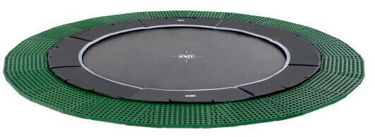 Exit Toys Dynamic In Ground Trampoline 427 cm with Freezone Security Plates black