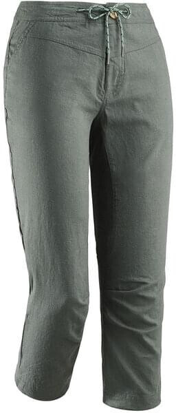 Millet Babilonia Hemp Capri Pant Women kaki