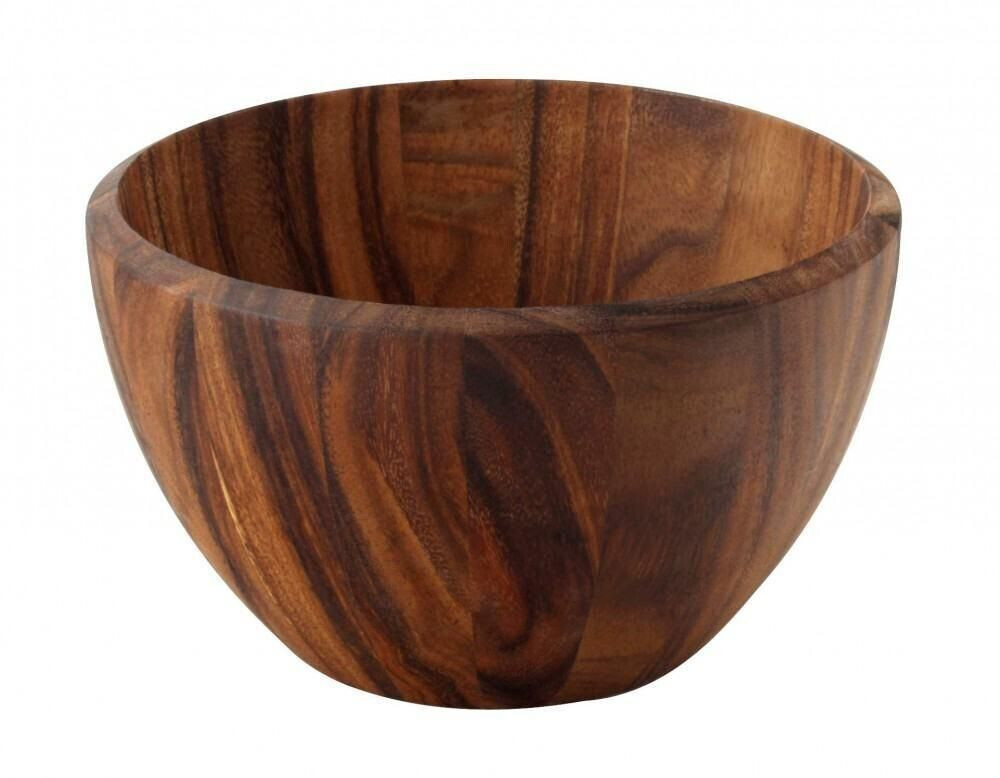 Continenta Acacia heartwood fruit bowl Size: Ø 15.5 x 9 cm