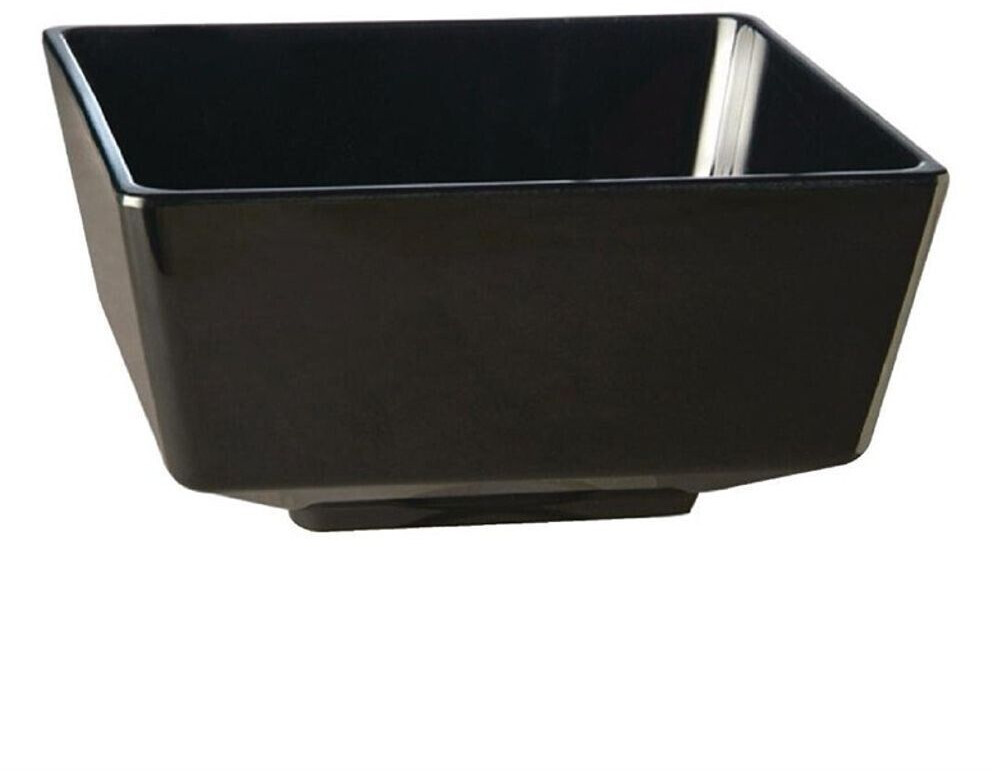 APS Bowl -FLOAT- 19 x 19 cm, H: 9.5 cm melamine, black, 1.5 L